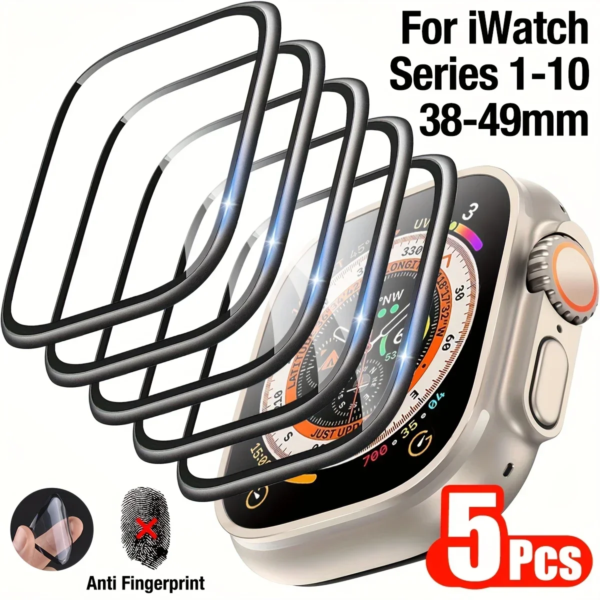 1-5pcs Anti-scratch Film For A - Iwatch Smartwatch review and price