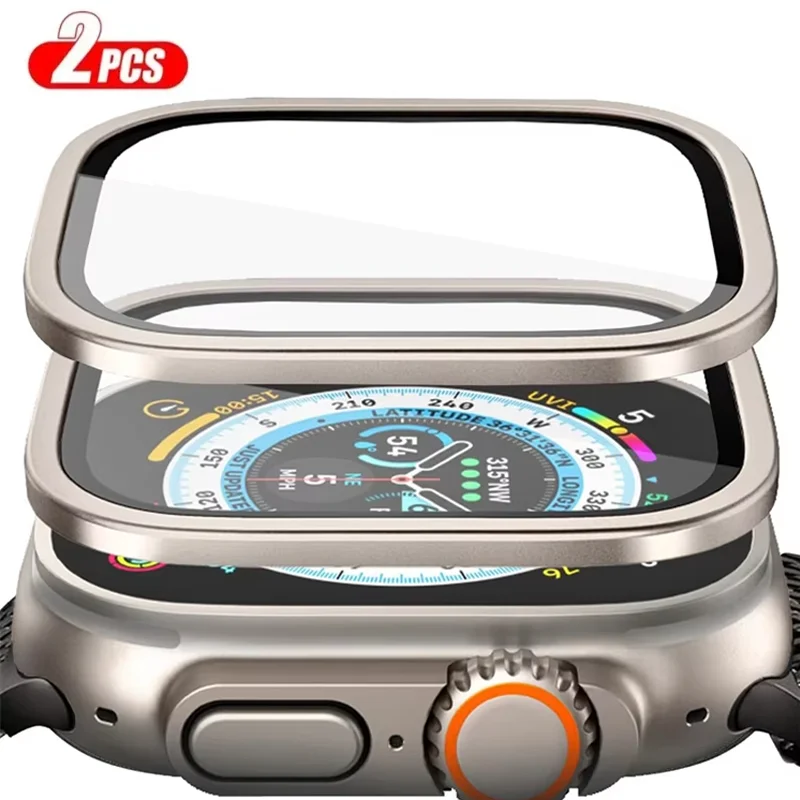 Aluminium Alloy Case+Tempered  - Iwatch Smartwatch review and price