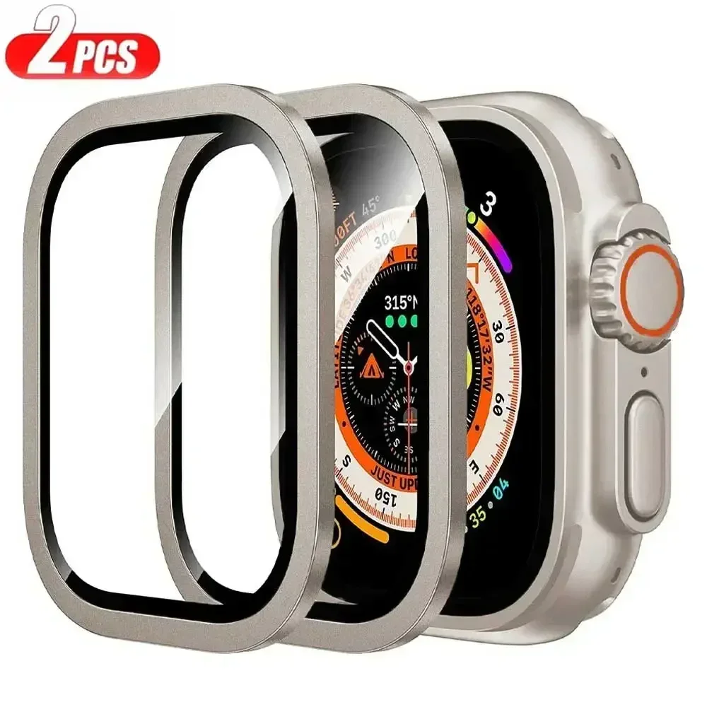 Aluminium Alloy Case+Tempered  - Iwatch Smartwatch review and price