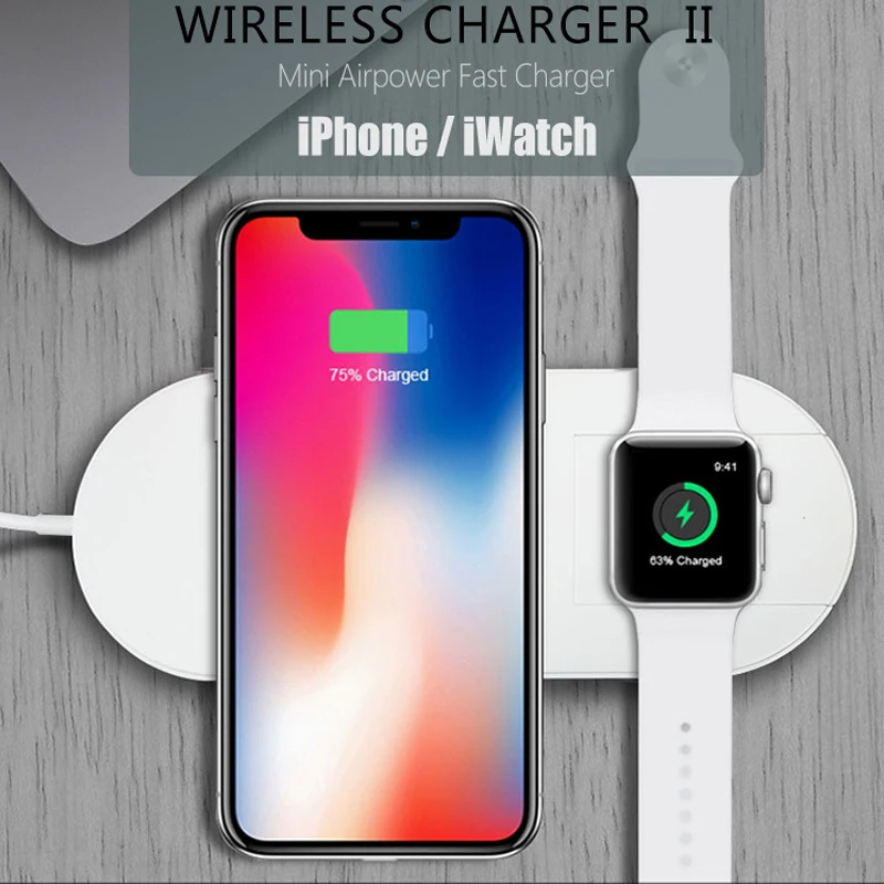 2 in 1 Fast Wireless Charger P - Watch Watch Xs review and price