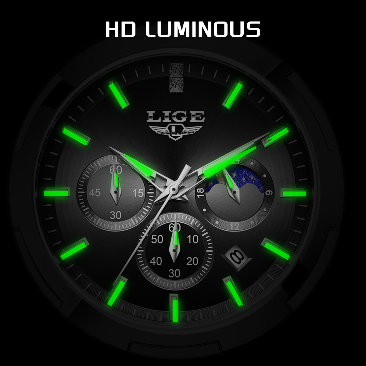 LIGE Top Brand Luxury Watch Wo - Smartwatch Ladies Watches Branded review and price